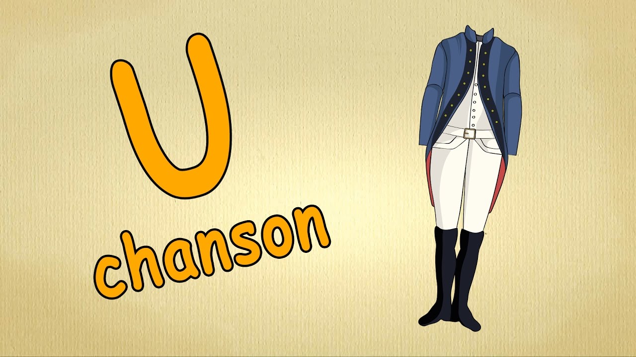Apprendre la lettre U - Chanson pour les petits - Apprendre l'alphabet en français