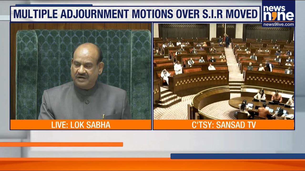 Parliament Winter Session: Day 2 Chaos In Lok Sabha As Opposition Storms Well Over SIR | News9