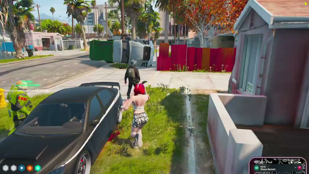Чарли застигнут врасплох при бомбардировке дома Купера в формате 4K | NoPixel 4.0 GTARP