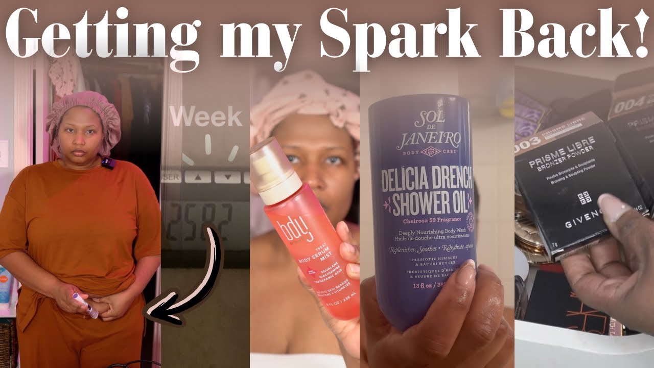 GLP-1 Month 1 Weight Loss Update, Makeup Bronzer Declutter, Winter Night Skincare Bodycare Routine!