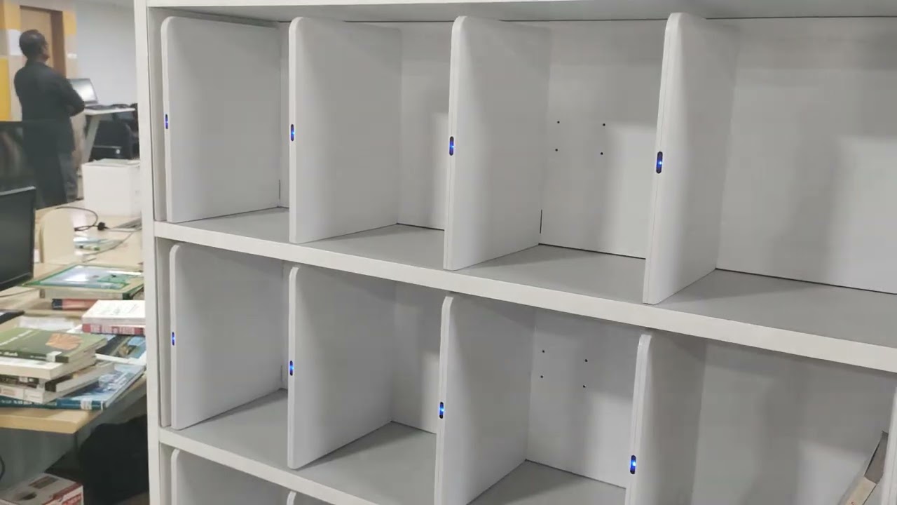 RapidRadio RFID Hardware - Demo setup at Anna Centenary Library, Chennai (தமிழ் குரல்)