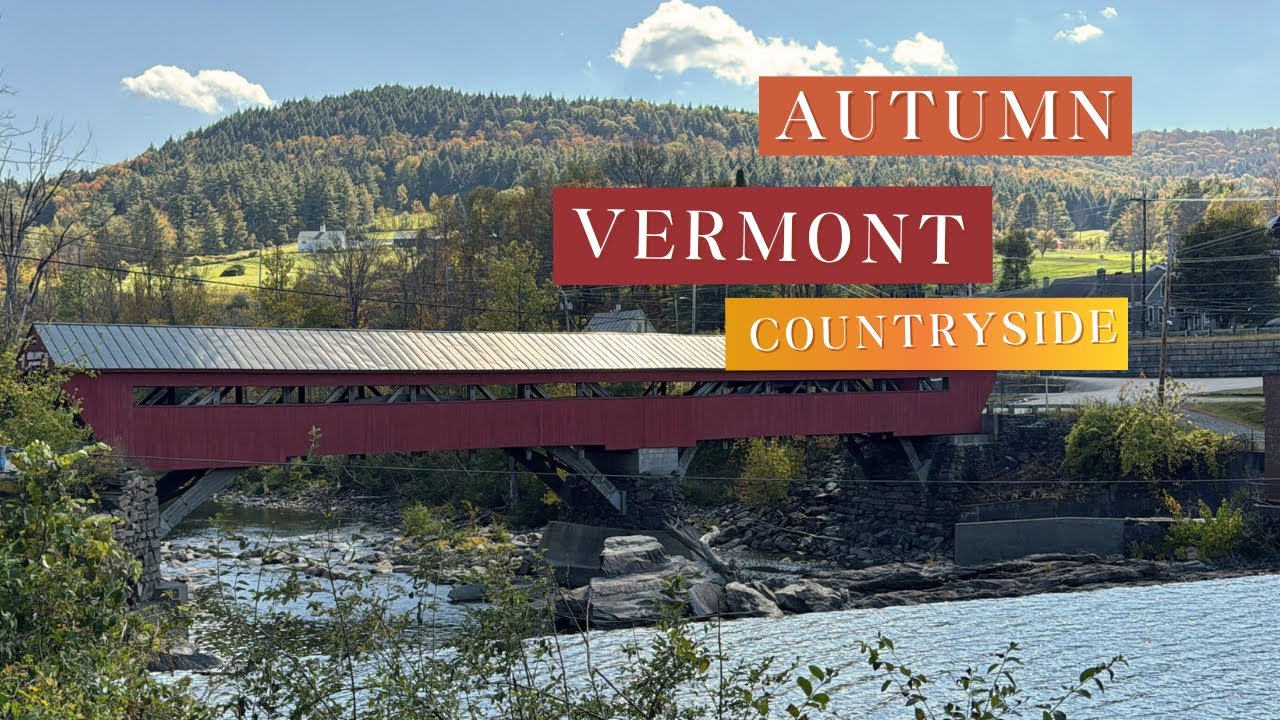 🍁 Perfect Autumn Day in Woodstock, Vermont 🍁