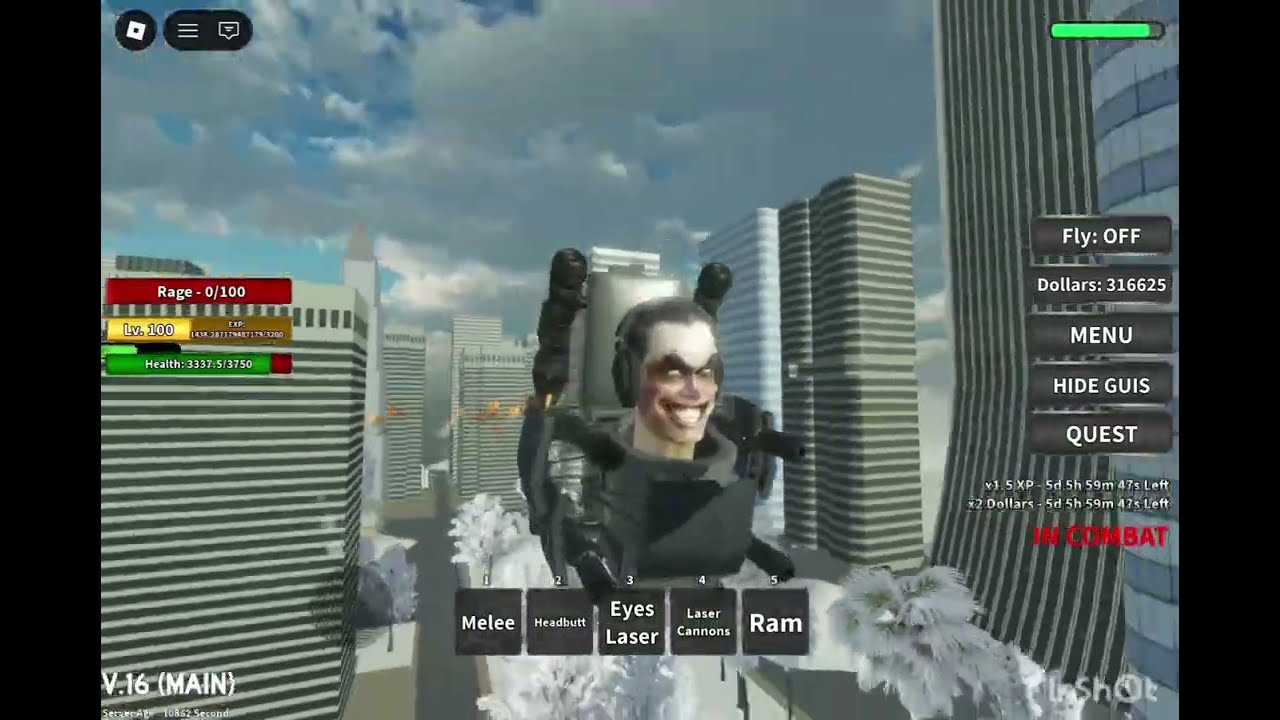 Gameplay | Reworked Decoy G toliet! | Bathtub Universe