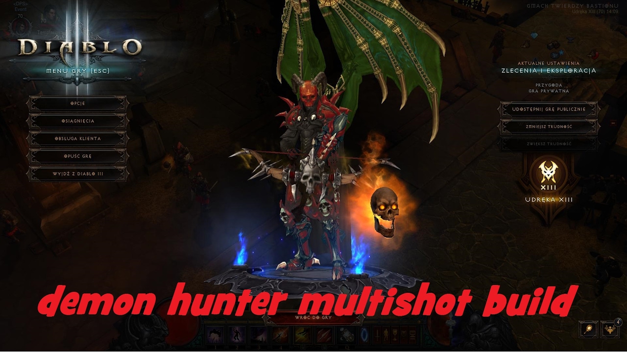 Diablo 3 - Łowca demonów i wielostrzał