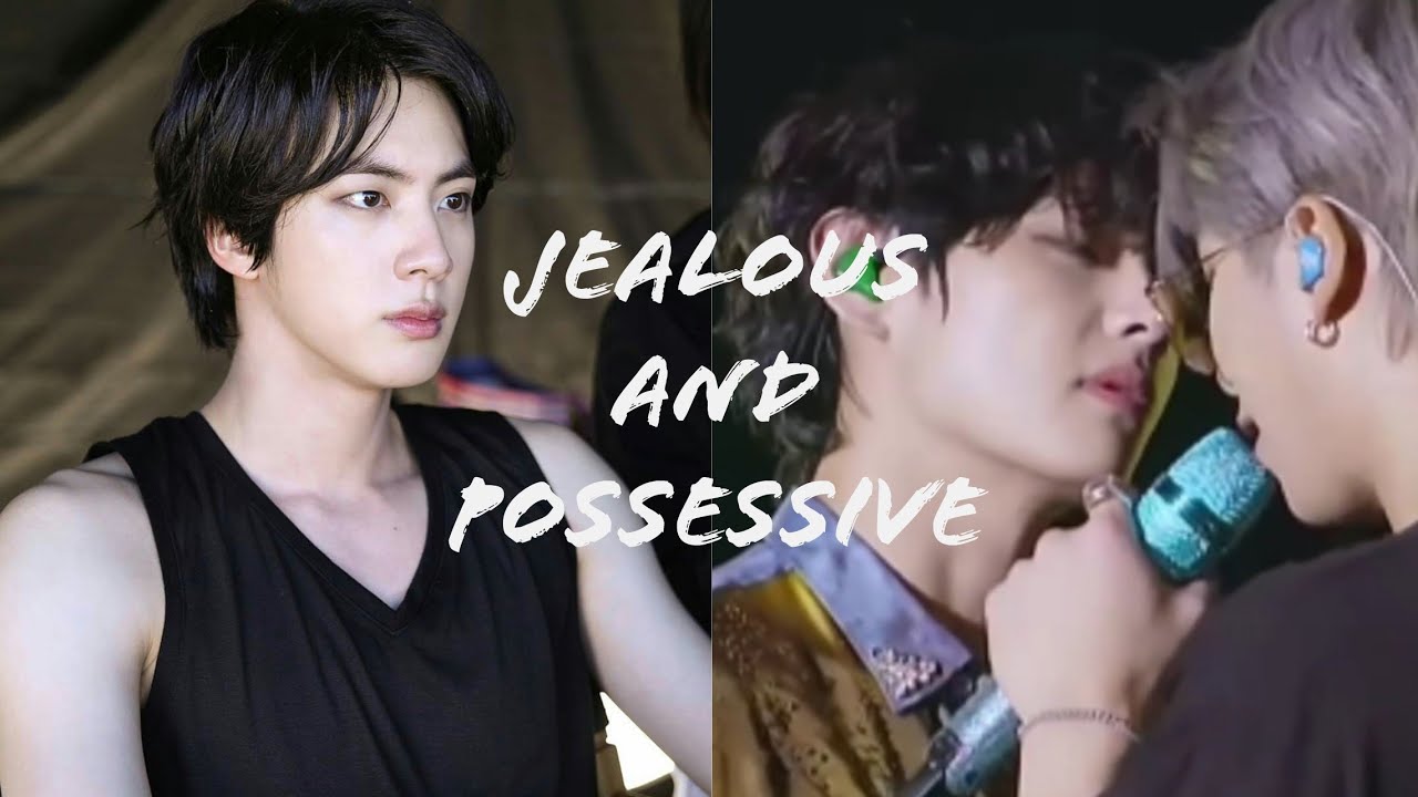 TAEJIN 뷔진 🐹💜🐯~Jin being jealous and possessive over Taehyung for 4 mins straight