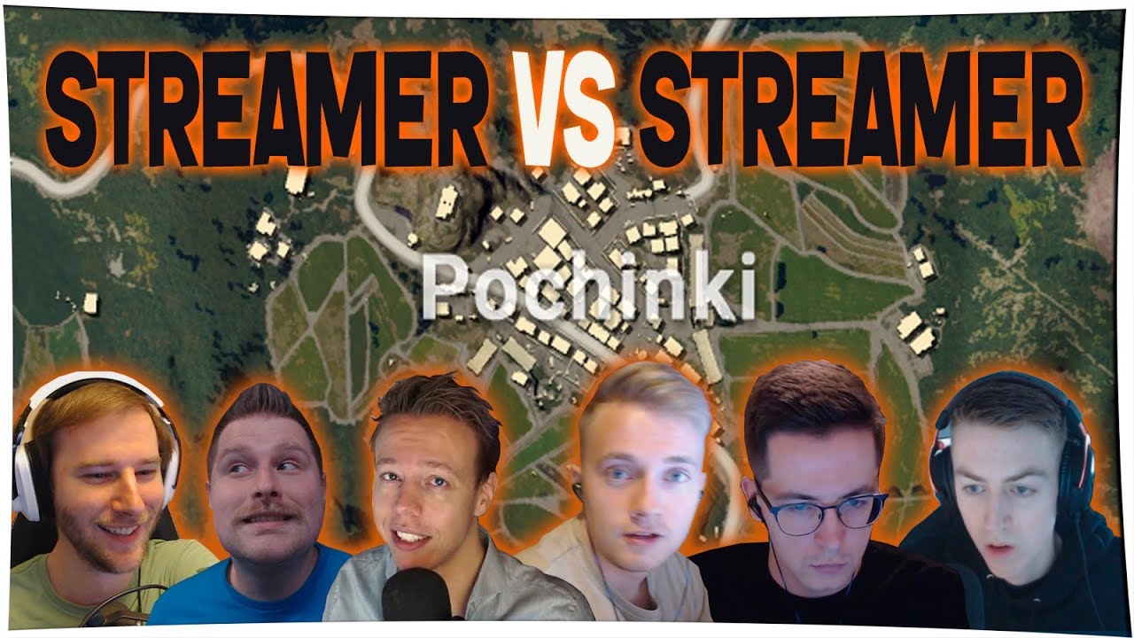 PUBG &mdash; стример против стримера (chocoTaco, Ibiza, Recrent, Halifax,..)