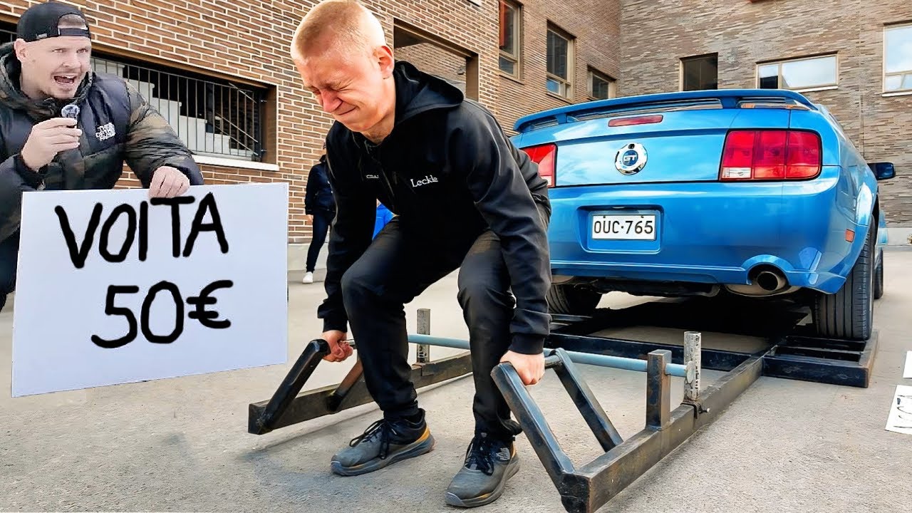 JAKSAAKO KUKAAN NOSTAA MUSTANGIA?