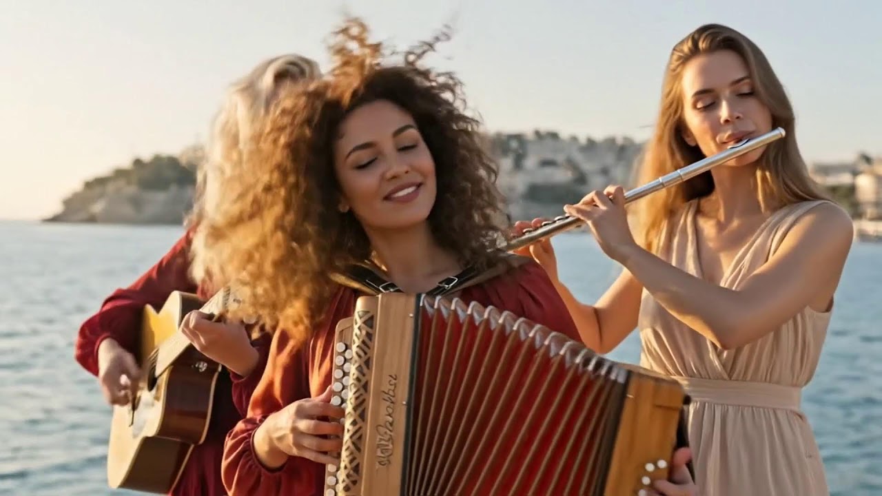Golden Silence in Seville | Cinematic Flamenco Guitar, Sax, Accordion & Flute