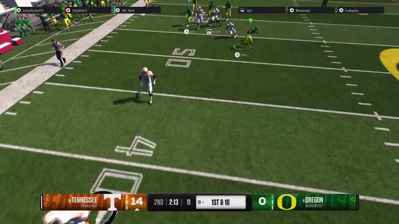 College Football 25 online head to head road to the cfp