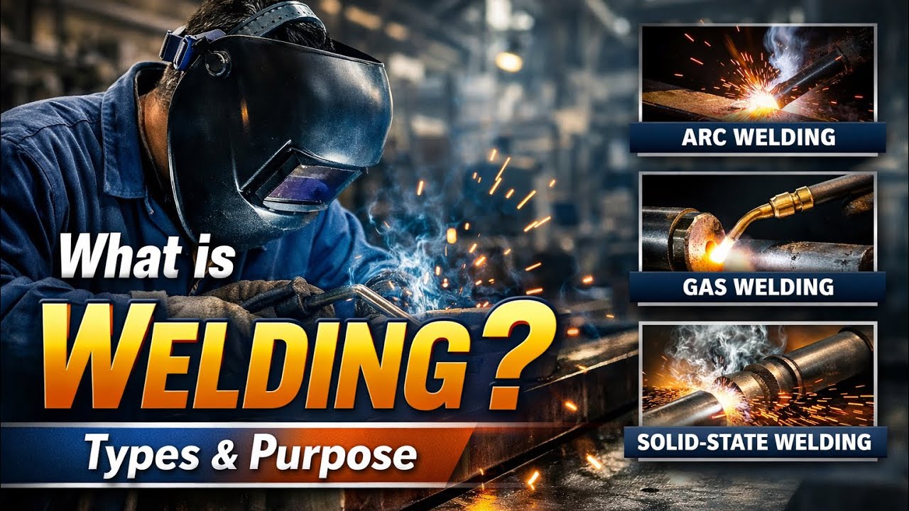What is Welding? Types & Purpose Explained Clearly| Maintenance knowledge Hub|