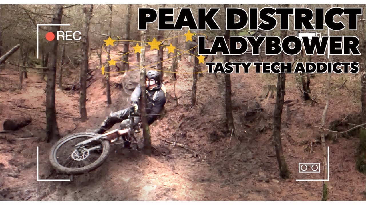 Peaks MTB - Ladybower with Tasty Tech Addicts 'Slip N Slide'