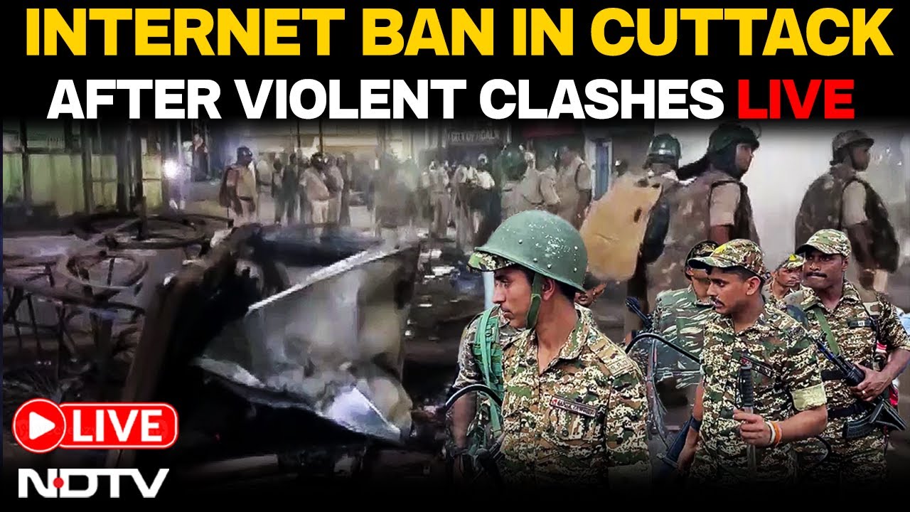 Cuttack Internet Ban Latest Updates LIVE | Violent Clashes In Cuttack During Durga Puja Immersion