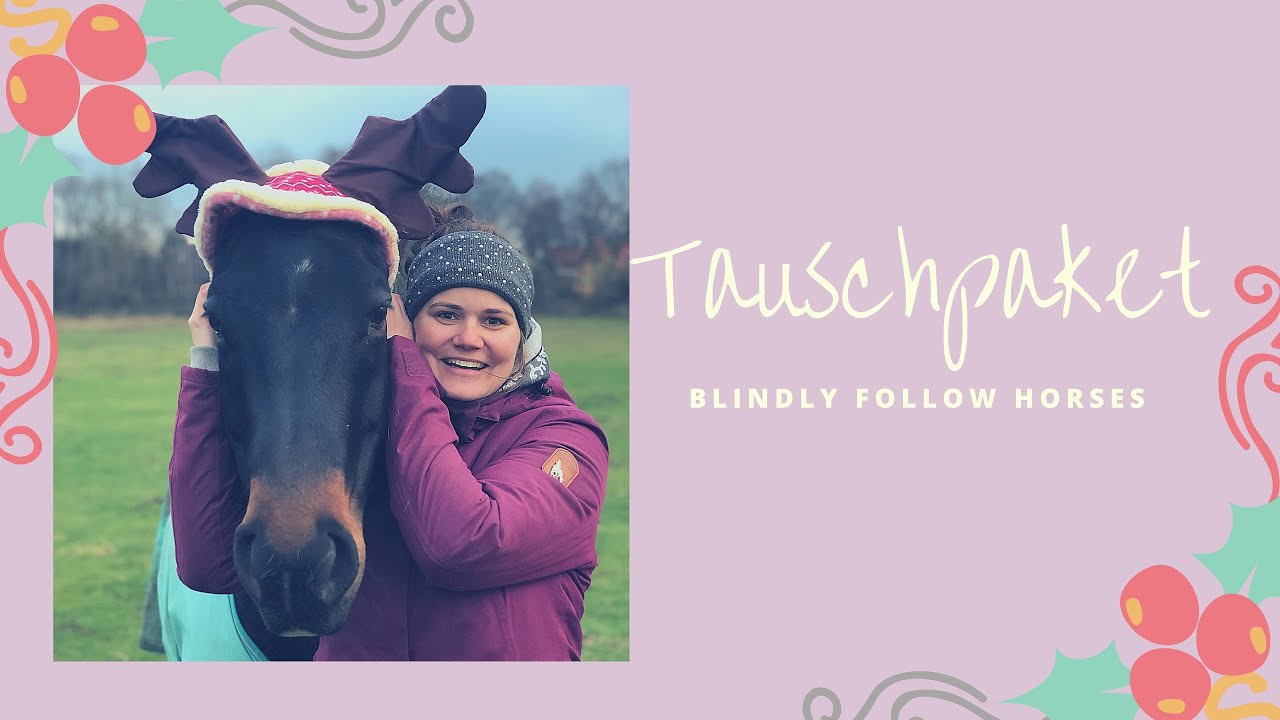 Tauschpaket mit Blindly Follow Horses Weihnachten 2018 I Cowgirlupblog