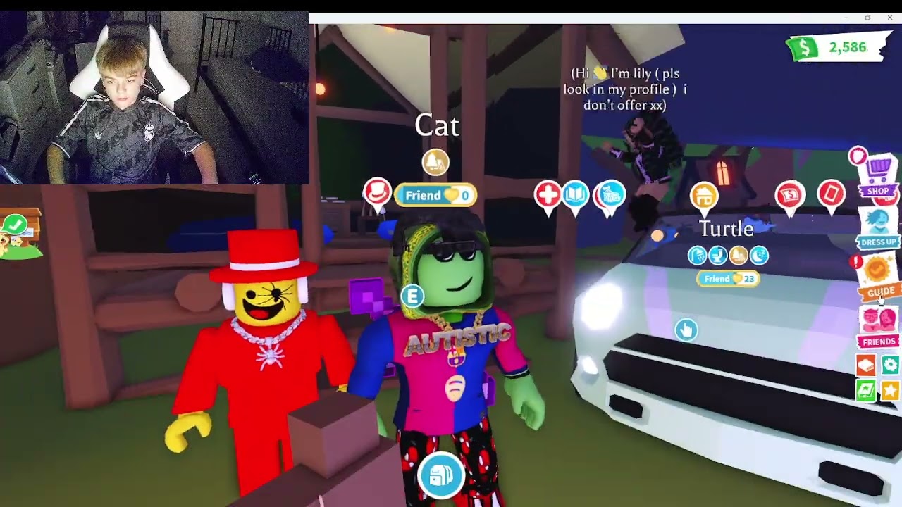 I hired a pro adopt me player to teach me the game