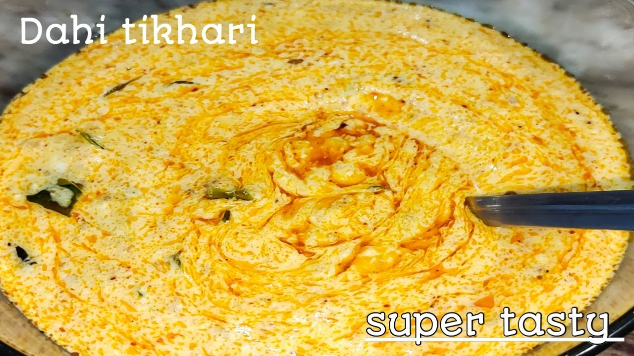 Dahi tikhari recipe in Just 2 minute | Curd Masala Curry | Dahi Tadka | @kajalsimranskitchen