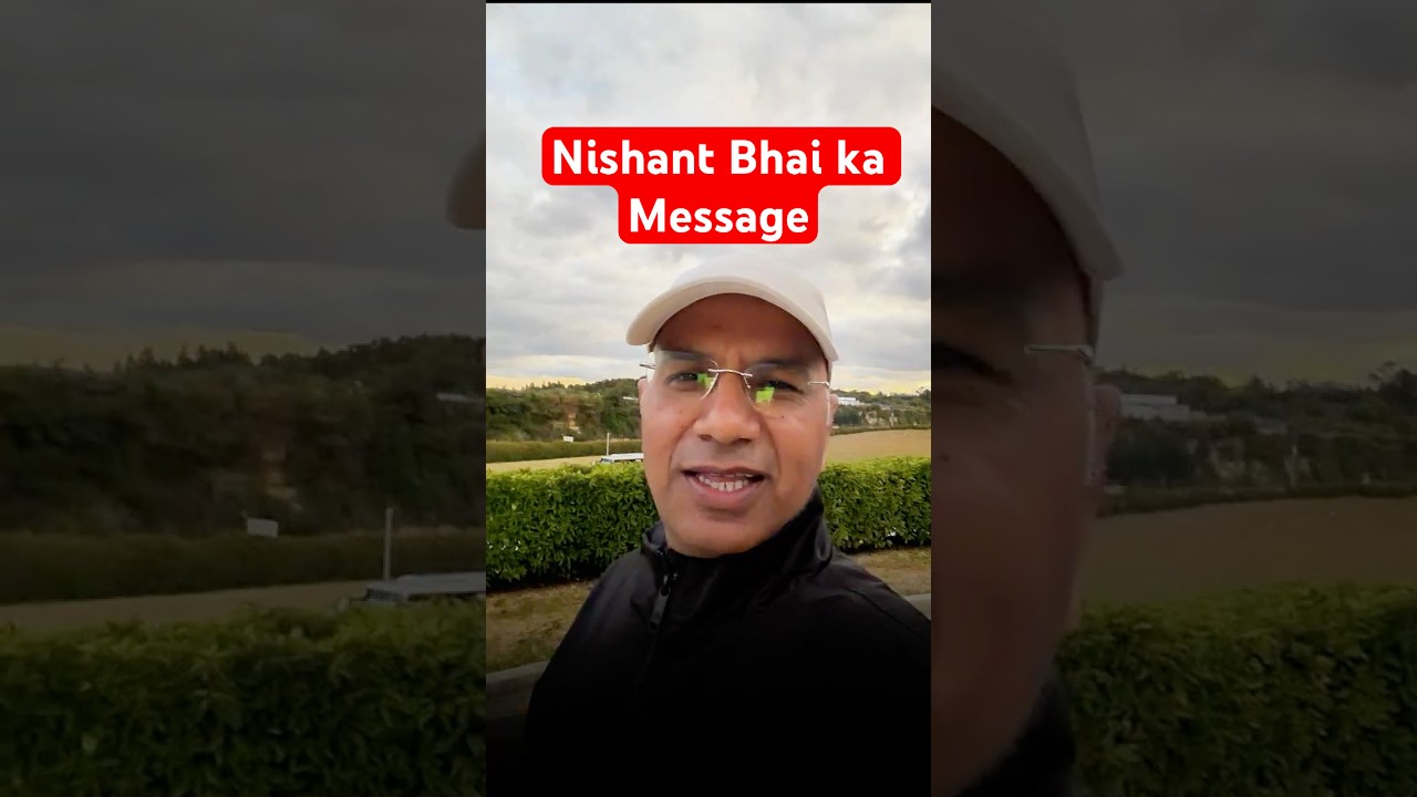 Nishant Bhai ka Message | #iit #jee #shorts