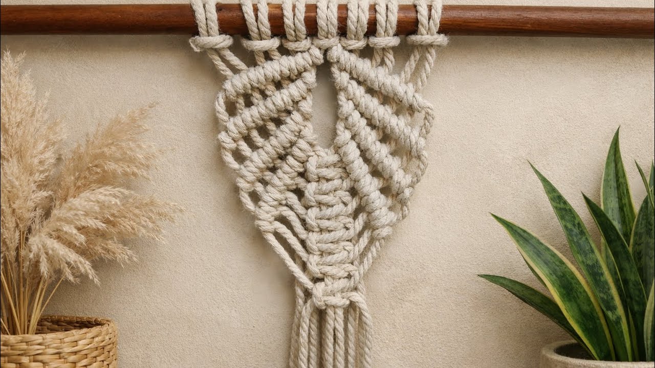 Macrame for Beginners Class 282 | Macrame Class 282 | Macrame Beginners Class 282 | Macrame Design 