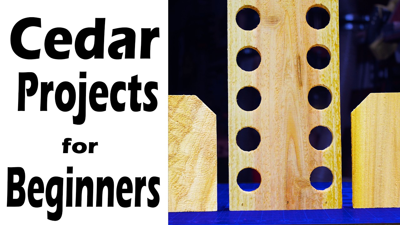 3 Awesome Cedar Projects that are Great for Beginners