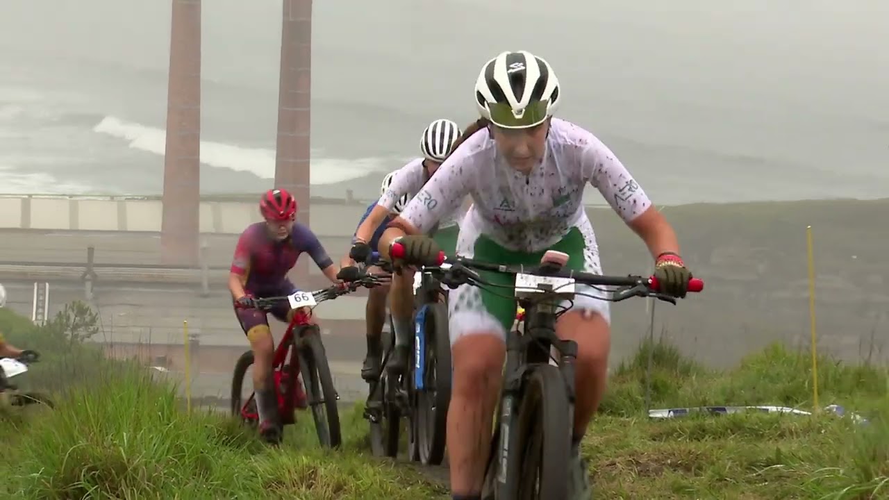 Mejores momentos de la carrera Cadete femenina de BTT - Campeonatos Escolares Avilés 2024