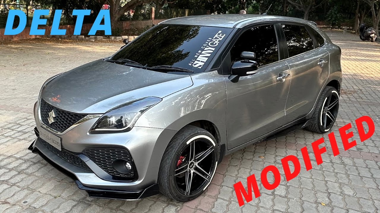 Modified Baleno ☑️ Baleno Delta Modifications ☑️Baleno base to top Modification ☑️ Full Modified car