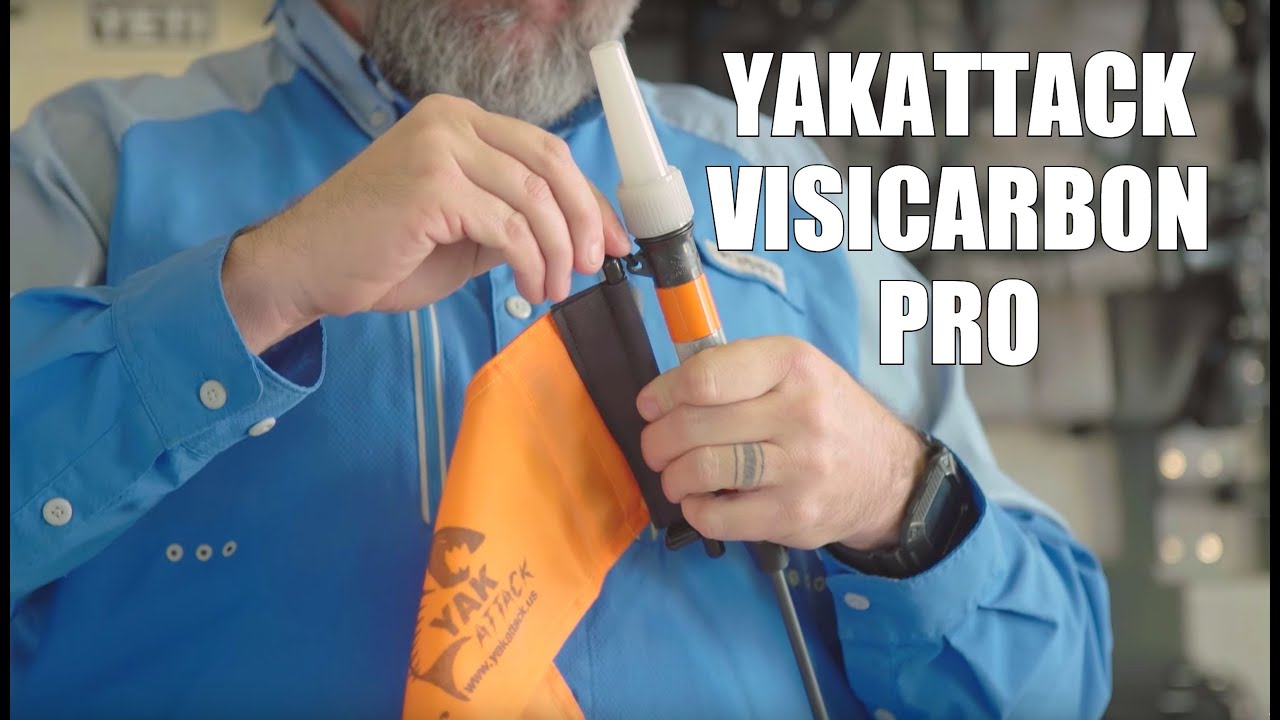 Kayak Fishing Safety | BE SAFE BE SEEN | YakAttack VisiCarbon Pro