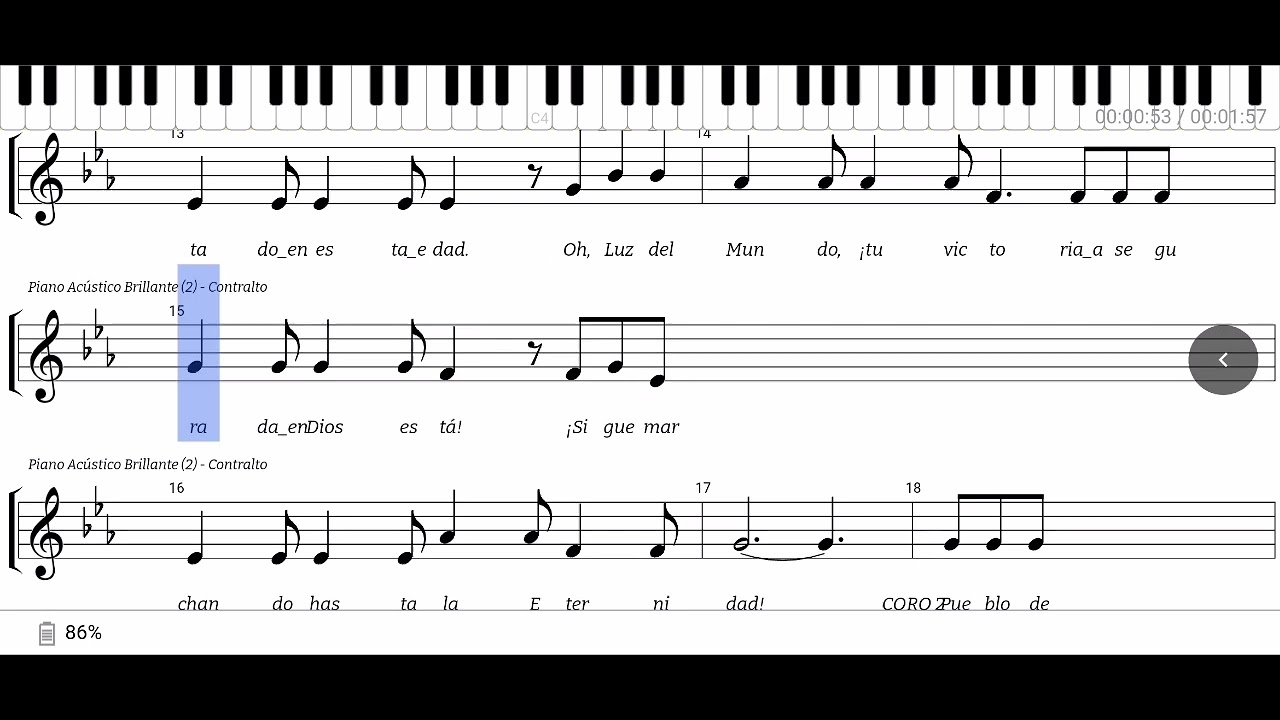 Contralto - Siglo de Luz 