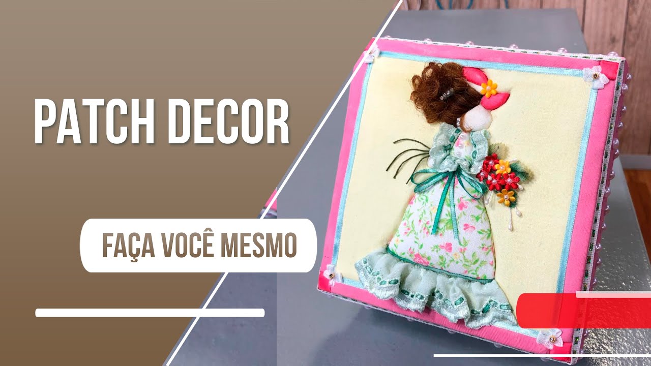 Aprenda a fazer a técnica de aplicação com tecido embutido no MDF