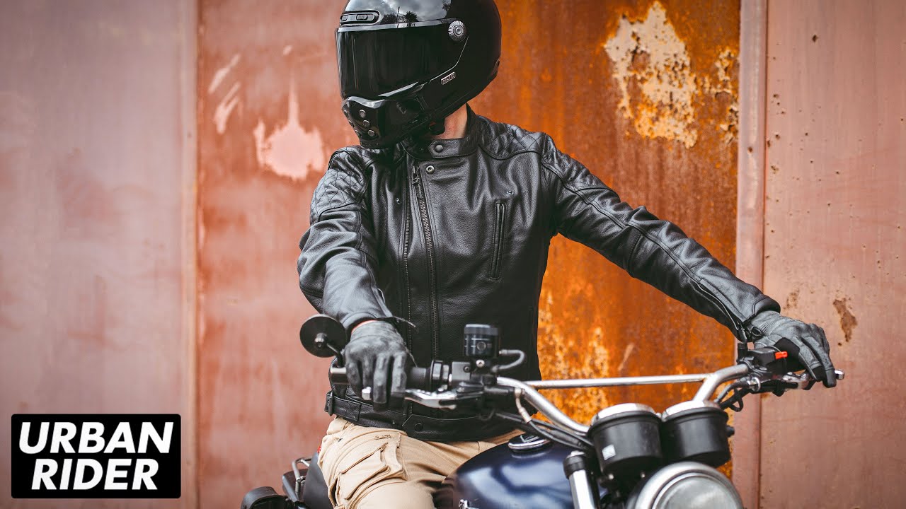 PANDO MOTO Twin Leather Motorcycle Jacket