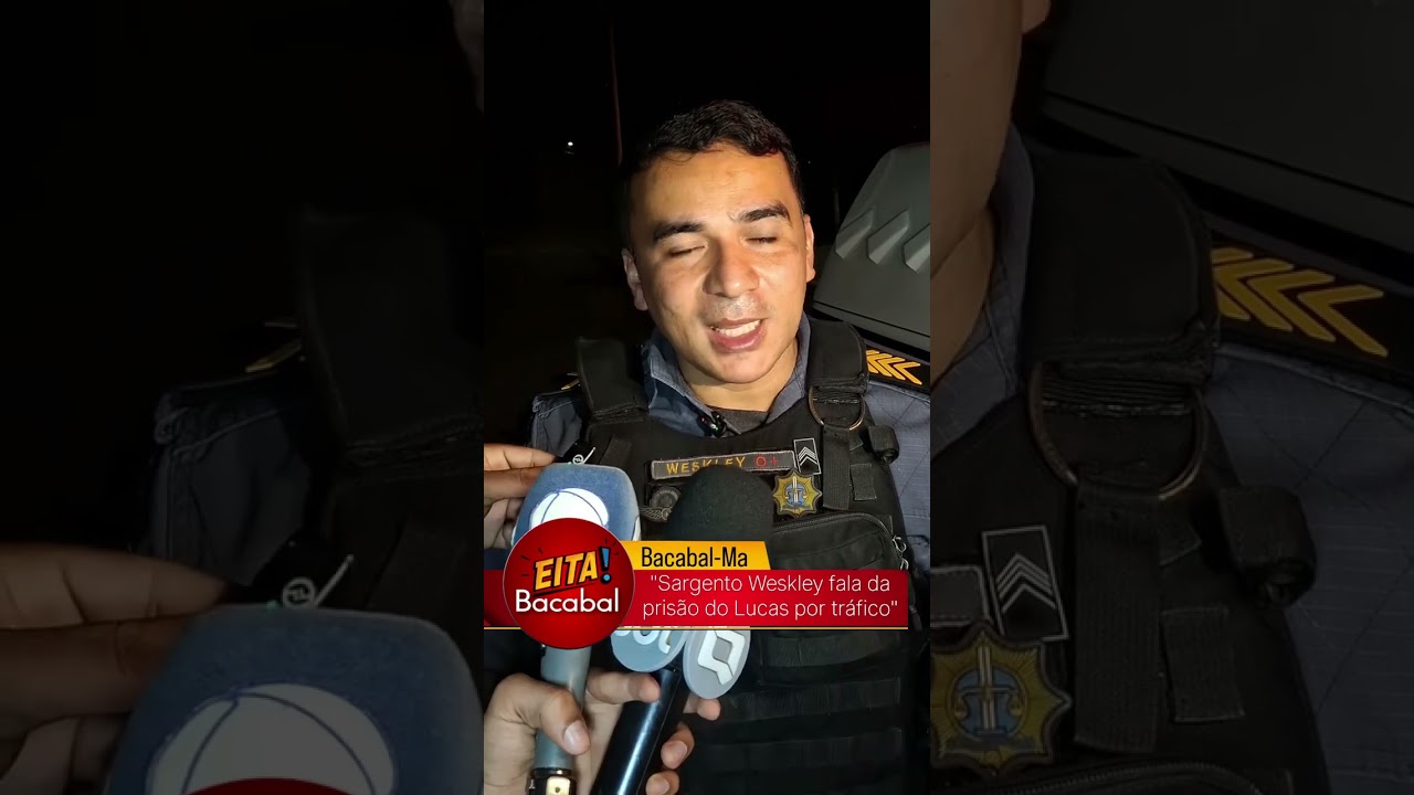 HOMEM IDENTIFICADO COMO LUCAS FOI DETIDO POR TR&Aacute;FICO DE DROGAS.