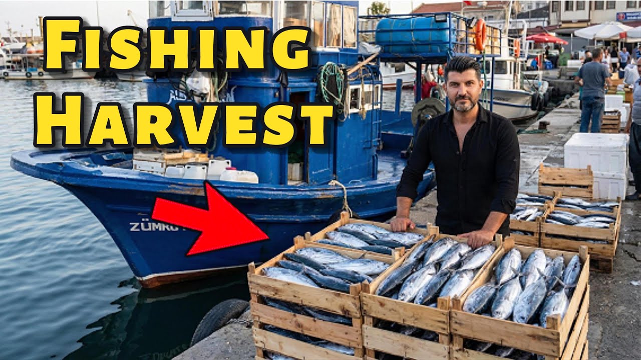 Commercial Fishing: Tons of Fish Hauled Aboard in Seconds!! #fishing #fish