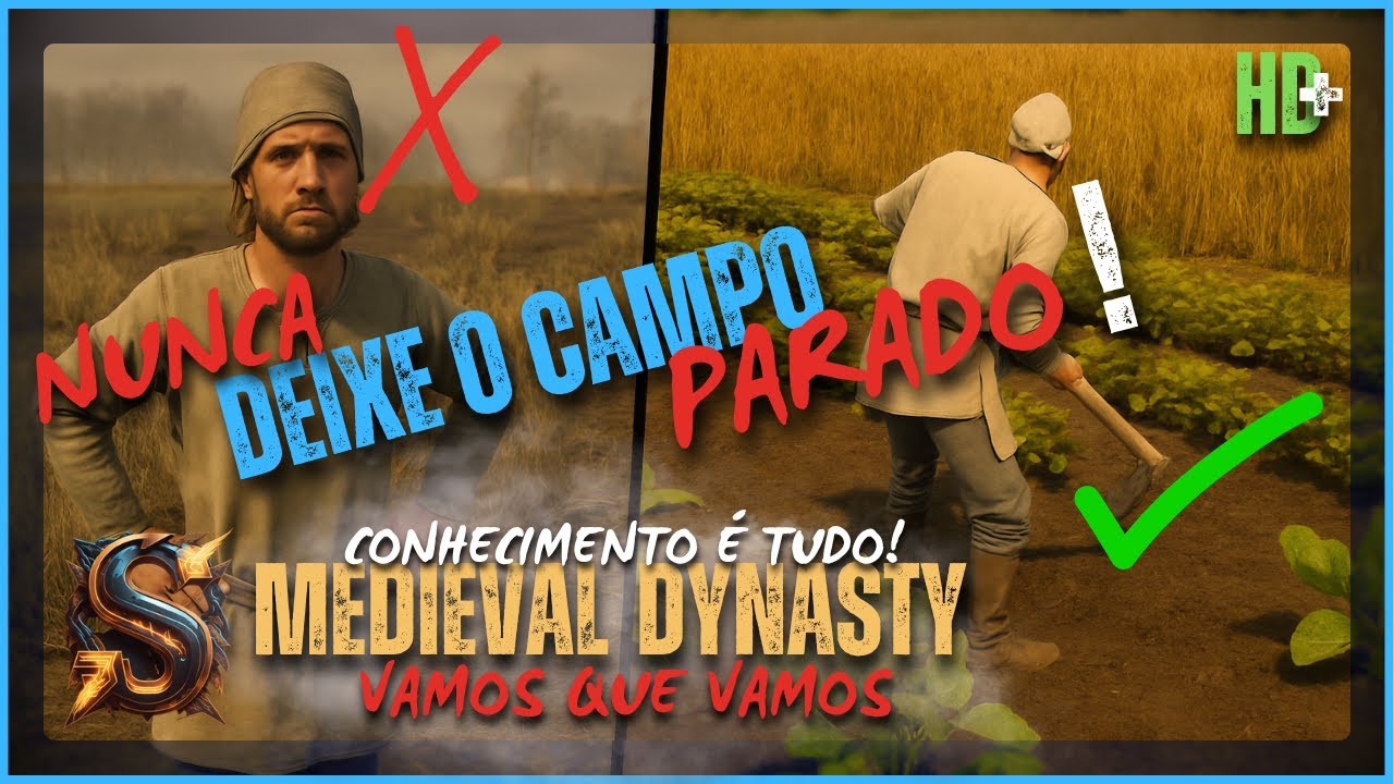 Como organizar os campos e aumentar sua produção! - Medieval Dynasty | PT-BR