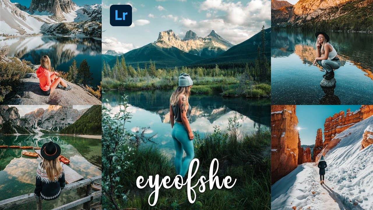 How to edit like @eyeofshe | Lightroom mobile presets free dng | Landscape Lightroom Presets