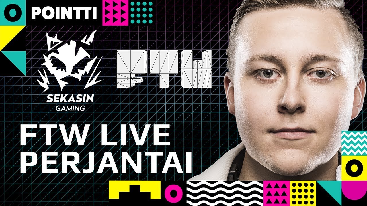 KONSOLIPELEJÄ YLE POINTTI -tapahtumasta w/ SEKASIN GAMING | FTW Live | klo 15 alkaen