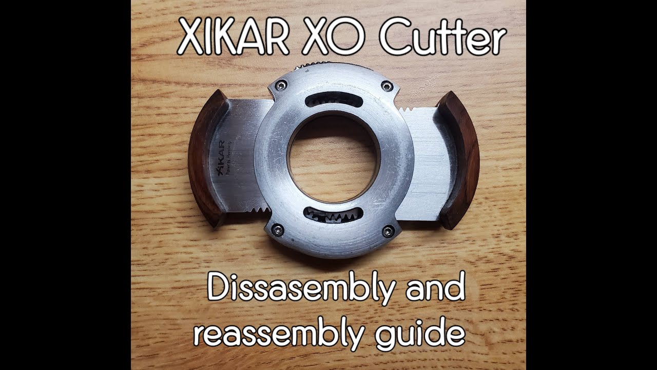 XIKAR XO Cutter dissasembly and reassembly