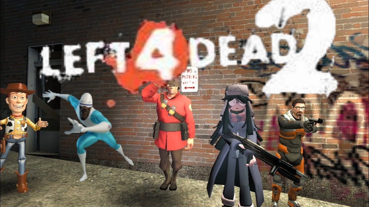 C Aiden, Soldier , Gordo hombre libre y el pongan bachata en LEFT 4 DEAD 2 (la secuela)