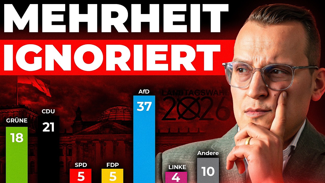 68% wollten KEIN Grün – bekommen es trotzdem! (Skandal in Baden-Württemberg)