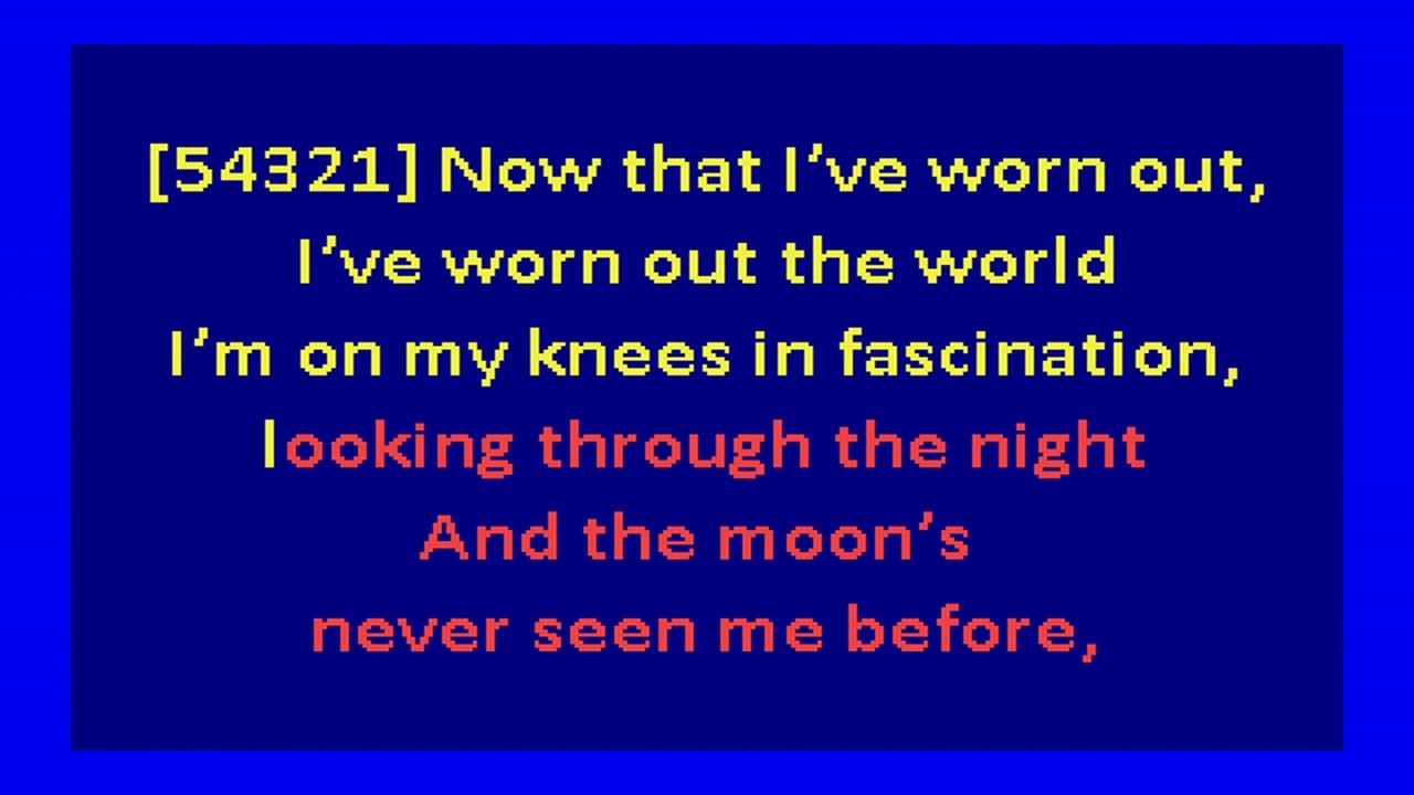 Sam Phillips &ndash; Reflecting Light  (karaoke)