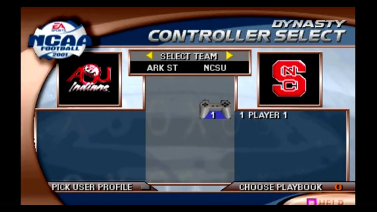 NCAA 2001 Dynasty NCSU Week 1