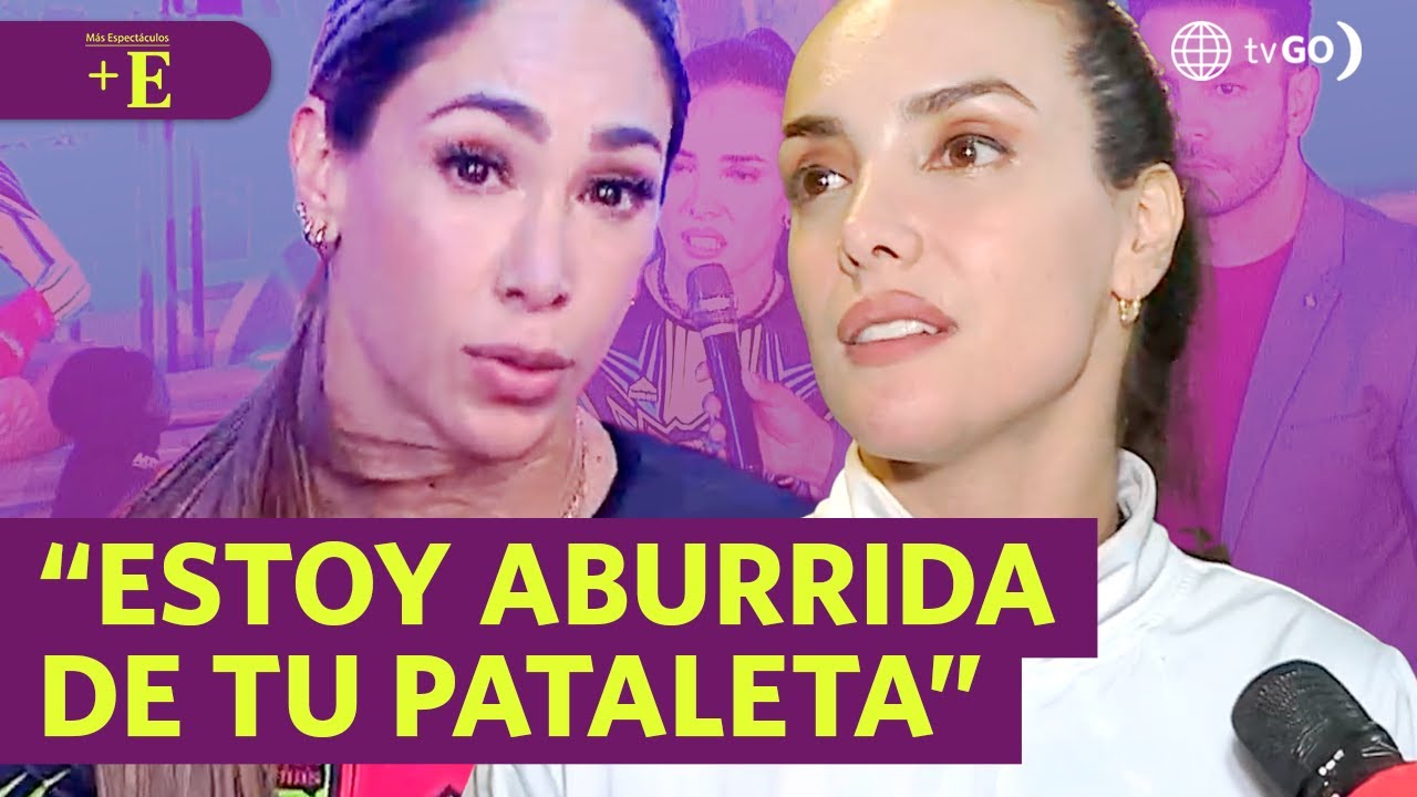Rosángela Espinoza y Melissa Loza tuvieron una fuerte discusión | Más Espectáculos (HOY)