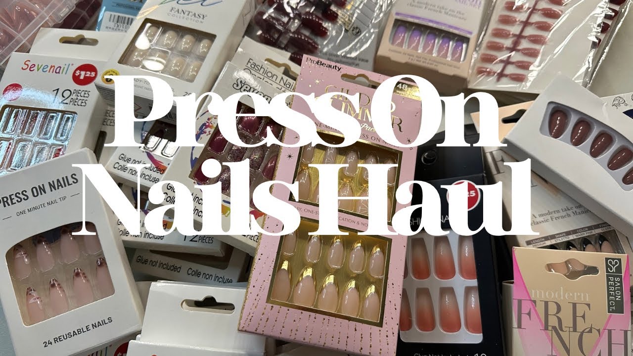 The Best Press on Nails! Nail Reserve and Press on Nail Haul!