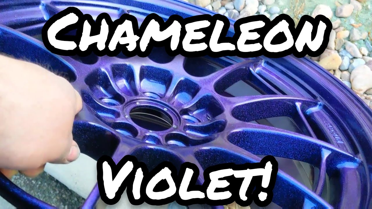 Powder Coating Chameleon Violet Enkei NT03s - Ep14