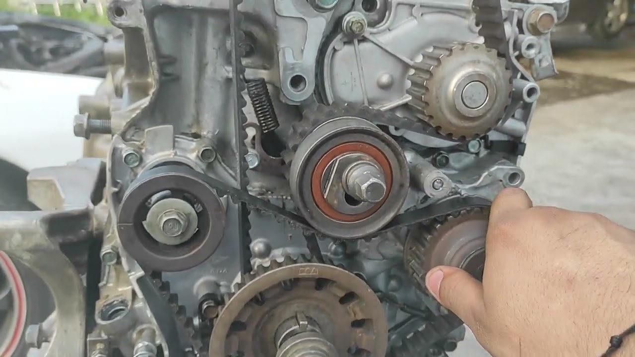 Como poner a tiempo motor Honda F23A1 honda Accord 2001 || Midnight Worker