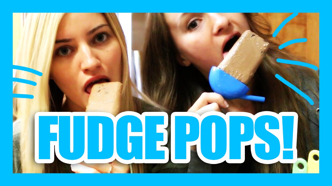 How To Make Healthy Fudge Popsicles! | iJustine Cooking