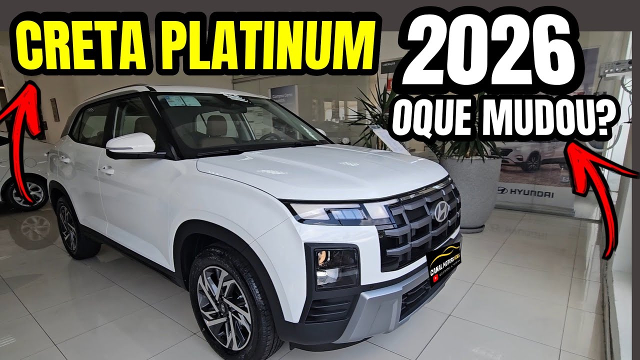 CRETA PLATINUM 2026  ✅ CUSTA QUANTO?