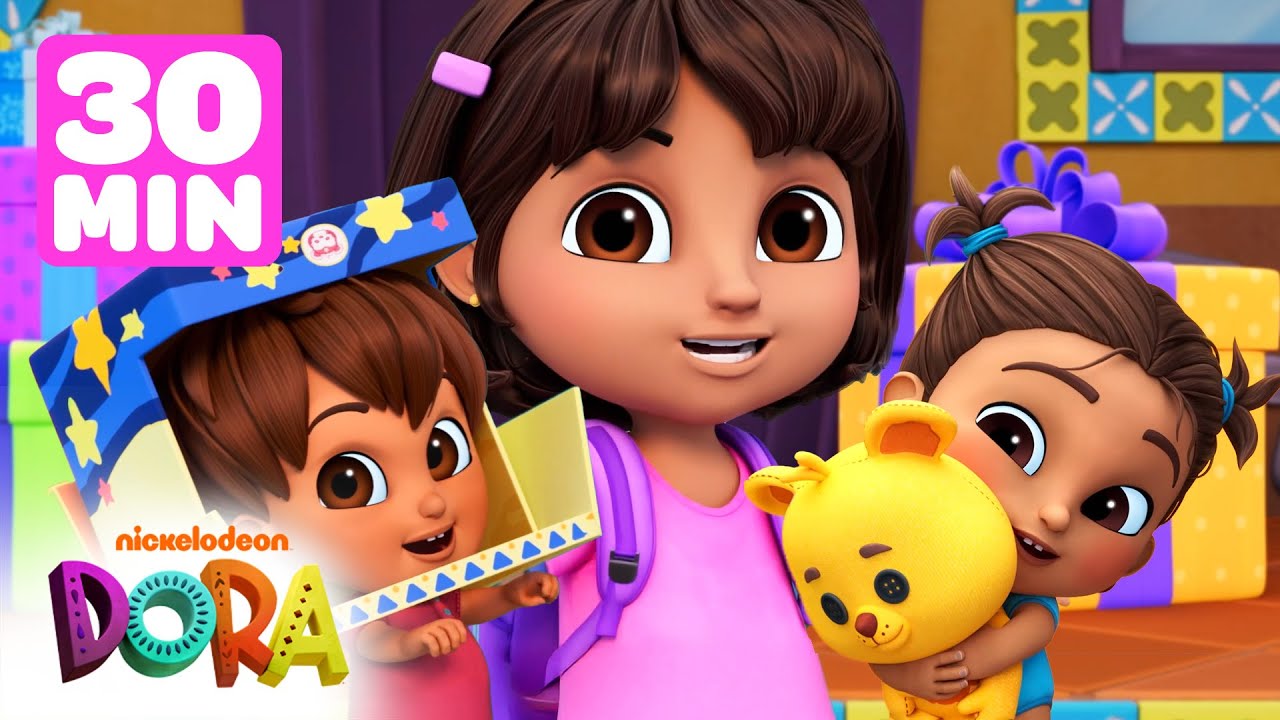 It's Fun to Be a Kid! 💕 30 Minutes of Dora! | Dora & Friends