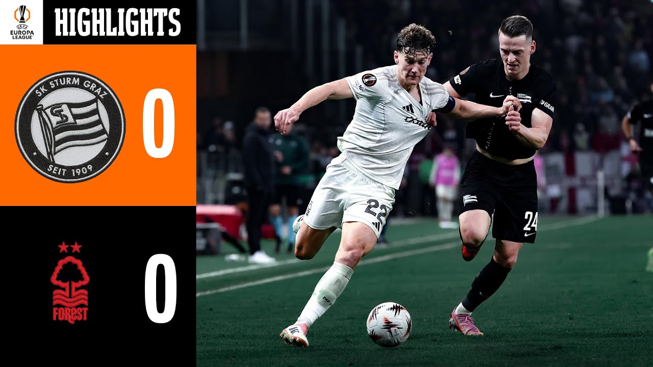 HIGHLIGHTS | SK Sturm Graz vs. @NottinghamForestFC | 4. Spieltag