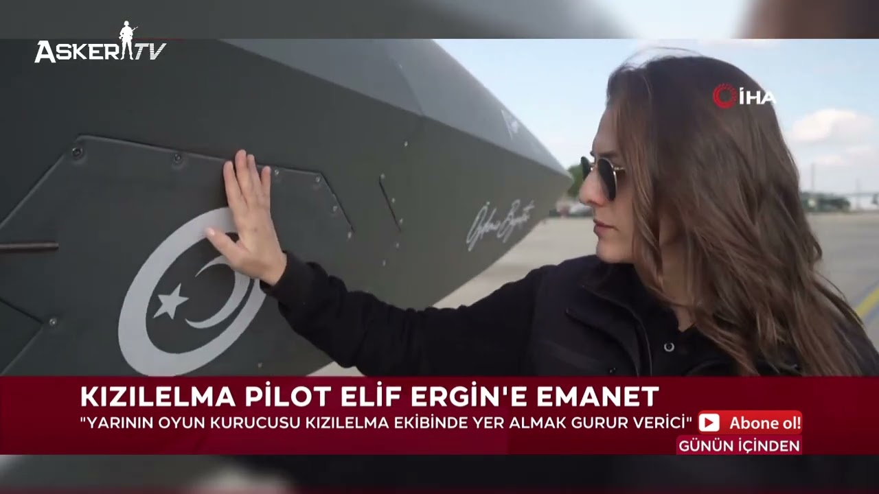 🚀 Kızılelma’nın Pilot Ekip Lideri: Elif Ergin Gökyüzünde Yeni Bir Dönemin Temsilcisi