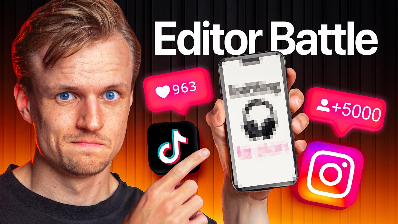7 Editors Battle For $1000 - Edit Challenge