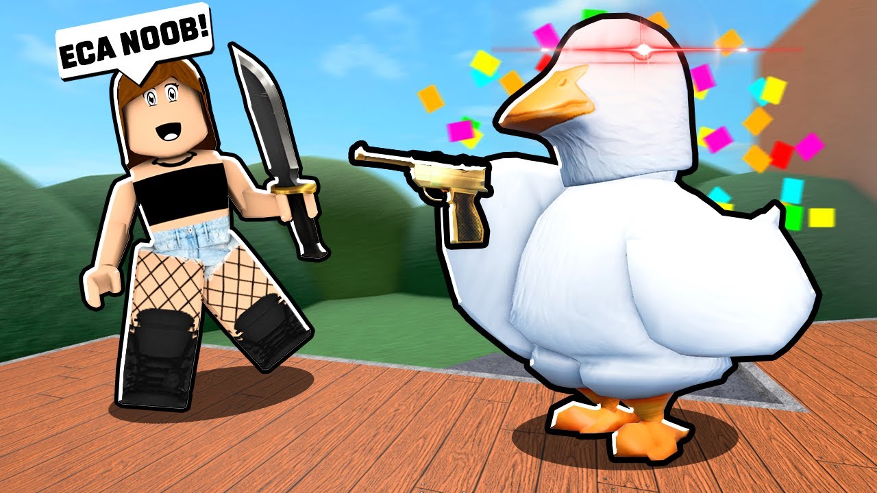 Eu FINGI ser um POMBO , e conheci pessoas T&Oacute;XICAS... (Murder Mystery 2)