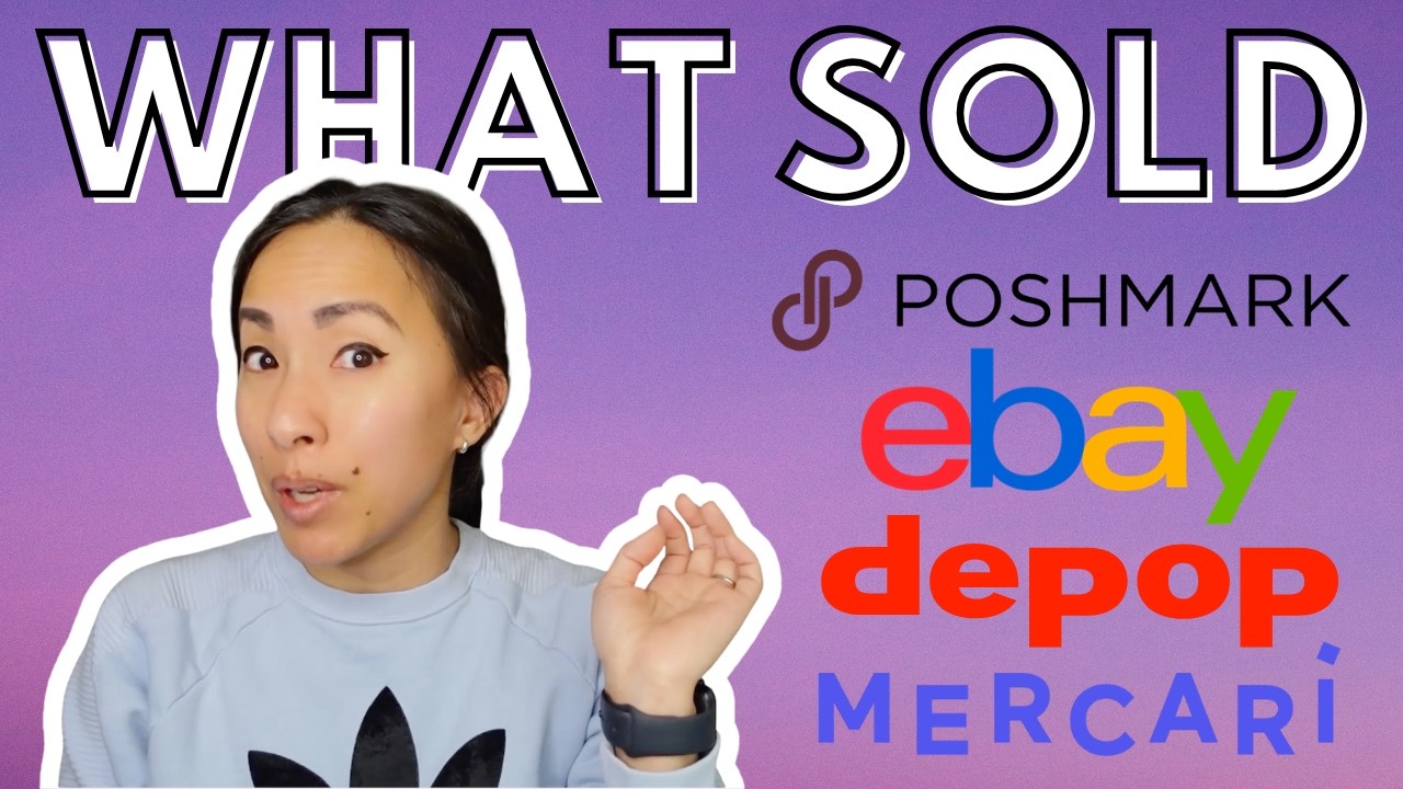 When Sales are Meh - What Sold on Poshmark, eBay, depop, and Mercari for a Part-Time Reseller